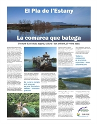 El diari ARA es fa ressò dels atractius turístics del Pla de l’Estany