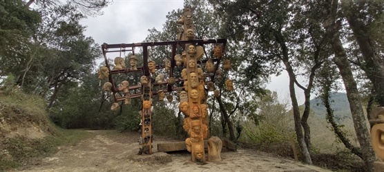 Finalitza la digitalització de 20 escultures del Bosc de Can Ginebreda de Porqueres