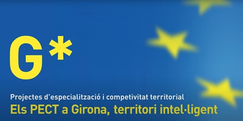 Vídeo divulgatiu de les accions que els projectes PECT, en què participa el Consell Comarcal, duen a terme a Girona 