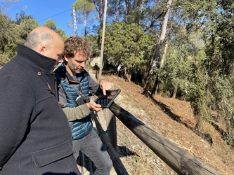   El Consell Comarcal del Pla de l’Estany culmina el projecte d’obertura de franges forestals a Porqueres amb les tasques de neteja a la urbanització de Puig-Surís