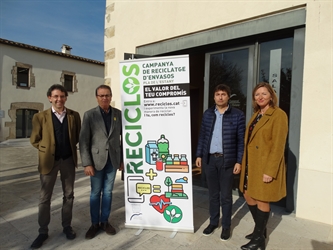 La campanya de reciclatge Reciclos, pionera a tota Catalunya, començarà la prova pilot a la comarca del Pla de l'Estany