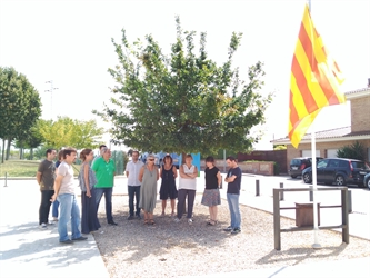 El Consell Comarcal del Pla de l'Estany se suma a les mostres de suport a les víctimes dels atemptats de Barcelona i Cambrils